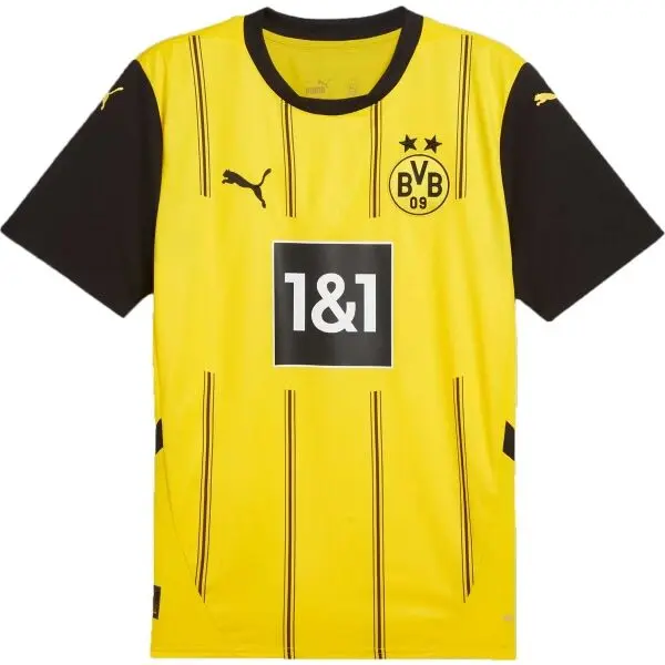 Puma Puma BVB HOME JERSEY REPLICA Футболна фланелка, жълто, размер