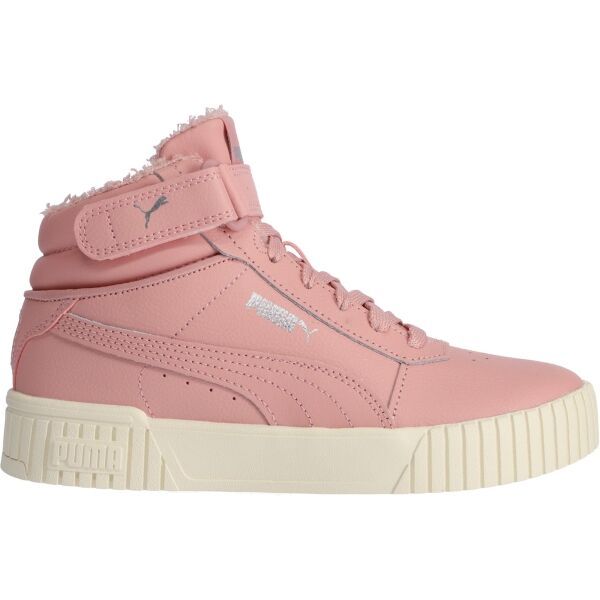 Puma Puma CARINA 2.0 MID WTR JR Зимни кецове за момичета, розово, размер 37.5