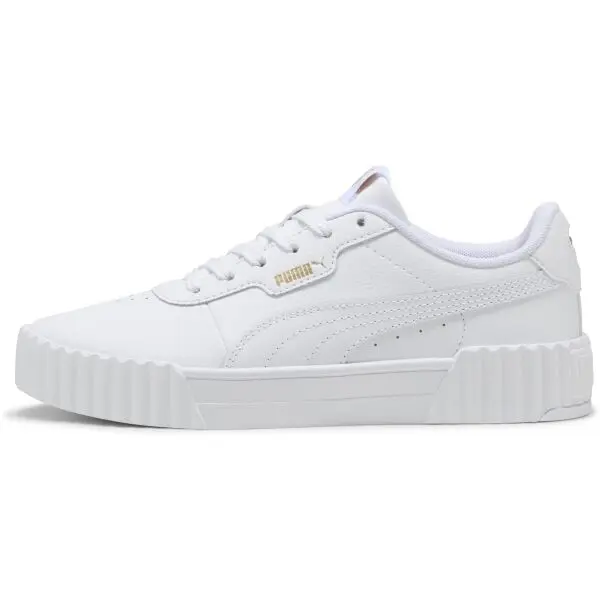 Puma Puma CARINA 3.0 Дамски ежедневни  обувки, бяло, размер 38.5