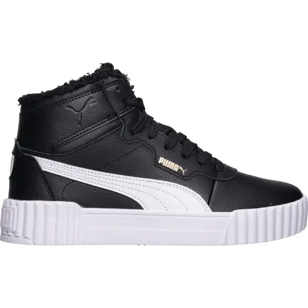 Puma Puma CARINA 3.0 MID WINTR JR Детски зимни кецове, черно, размер 37.5