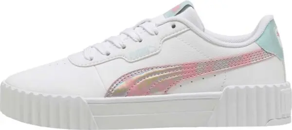 Puma Puma CARINA 3.0 SPACE BELLE JR Детски обувки за свободното време, бяло, размер 35.5