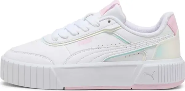 Puma Puma CARINA MIA HOLO 2.0 JR Момичешки ежедневни обувки, бяло, размер 38.5