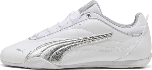 Puma Puma CATCH SOLEIL METALLIC WHISPER Дамски ежедневни обувки, бяло, размер 40.5