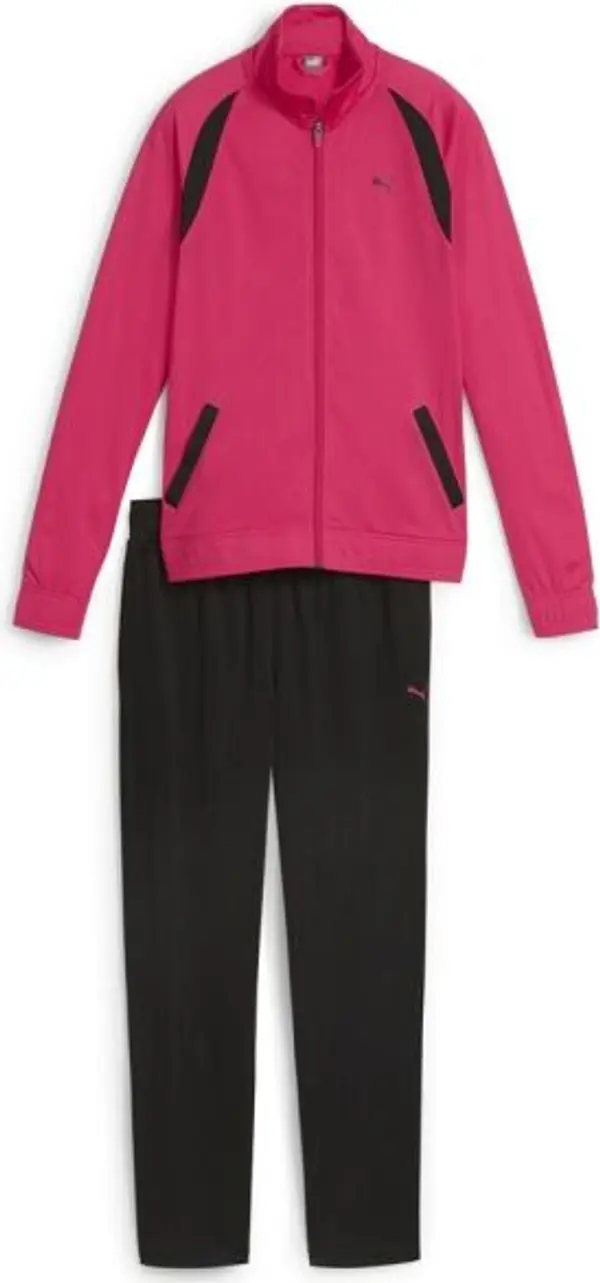 Puma Puma CLASSIC TRICOT SUIT OP Дамски спортен екип, розово, размер