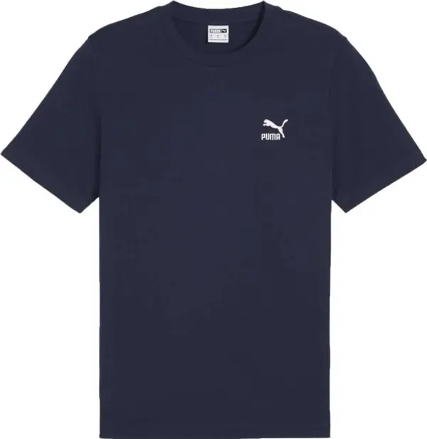 Puma Puma CLASSICS SMALL LOGO TEE Мъжка тениска, тъмносин, размер