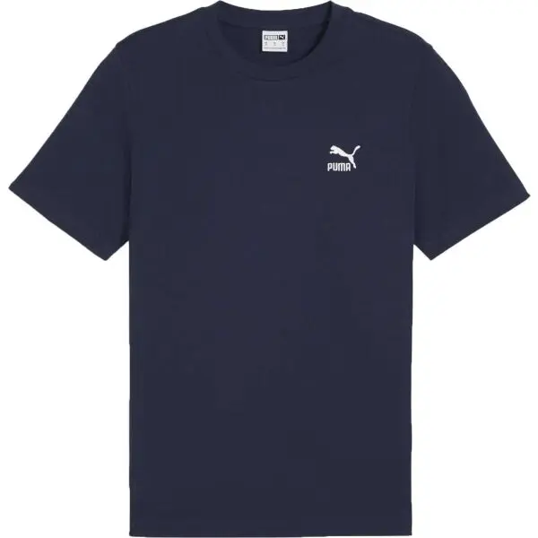 Puma Puma CLASSICS SMALL LOGO TEE Мъжка тениска, тъмносин, размер XXXL