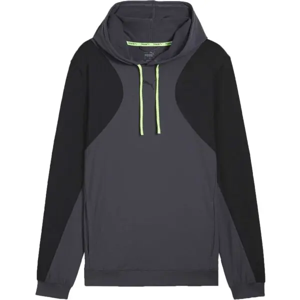 Puma Puma CLOUDSPUN HOODIE Мъжки спортен суитшърт, тъмносиво, размер