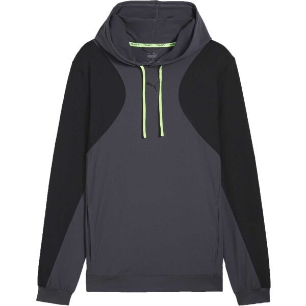 Puma Puma CLOUDSPUN HOODIE Мъжки спортен суитшърт, тъмносиво, размер