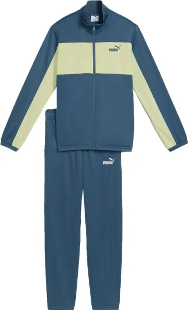 Puma Puma COLORBLOCK POLY SUIT CL B Спортен екип за момчета, синьо, размер
