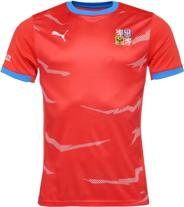 Puma Puma CZECH HANDBALL JERSEY M HOME Мъжка фланелка за хандбал, червено, размер