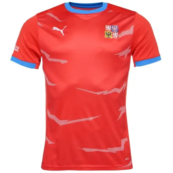 Puma Puma CZECH HANDBALL JERSEY M HOME Мъжка фланелка за хандбал, червено, размер