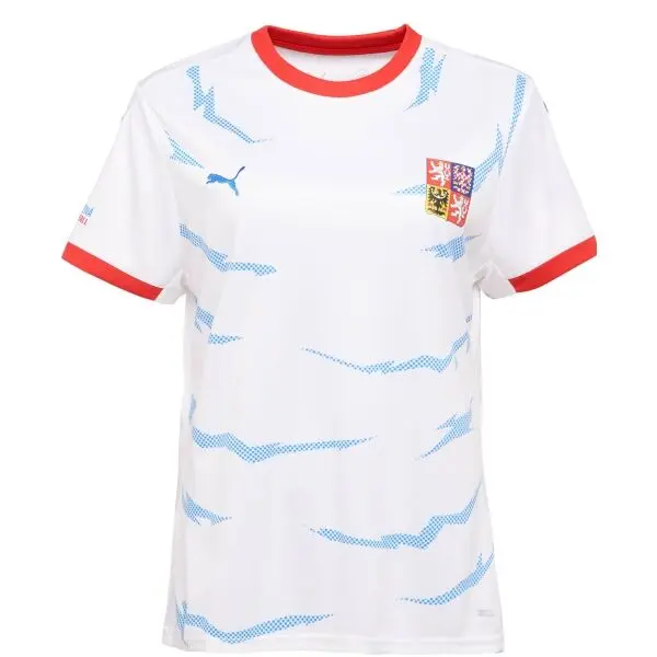 Puma Puma CZECH HANDBALL JERSEY W AWAY Дамска фланелка за хандбал, бяло, размер