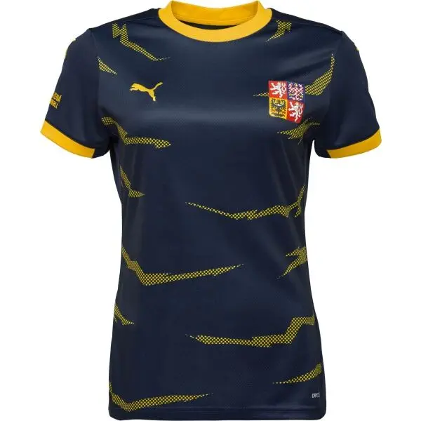 Puma Puma CZECH HANDBALL JERSEY W Дамска фланелка за хандбал, тъмносин, размер