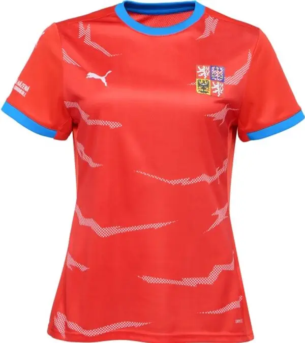Puma Puma CZECH HANDBALL JERSEY W HOME Дамска фланелка за хандбал, червено, размер
