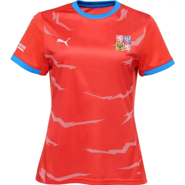 Puma Puma CZECH HANDBALL JERSEY W HOME Дамска фланелка за хандбал, червено, размер