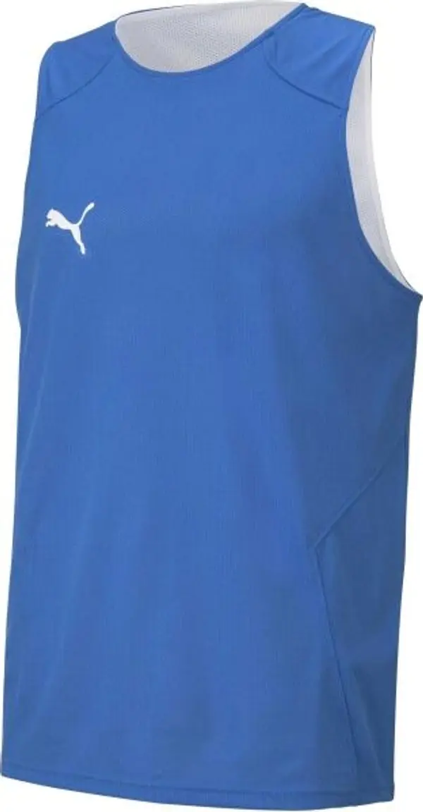 Puma Puma DACH PRACTISE JERSEY Мъжка фланелка, синьо, размер