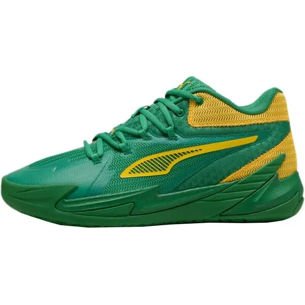 Puma Puma DAGGER Мъжки баскетболни обувки, зелено, размер 43
