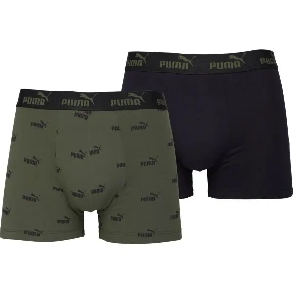 Puma Puma ELEMENTS MEN BOLD LOGO BOXERS 2P Мъжки боксерки, черно, размер