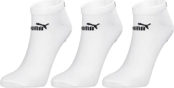 Puma Puma ELEMENTS UNISEX PLAIN SNEAKER 3P Универсални  чорапи, бяло, размер 35-38