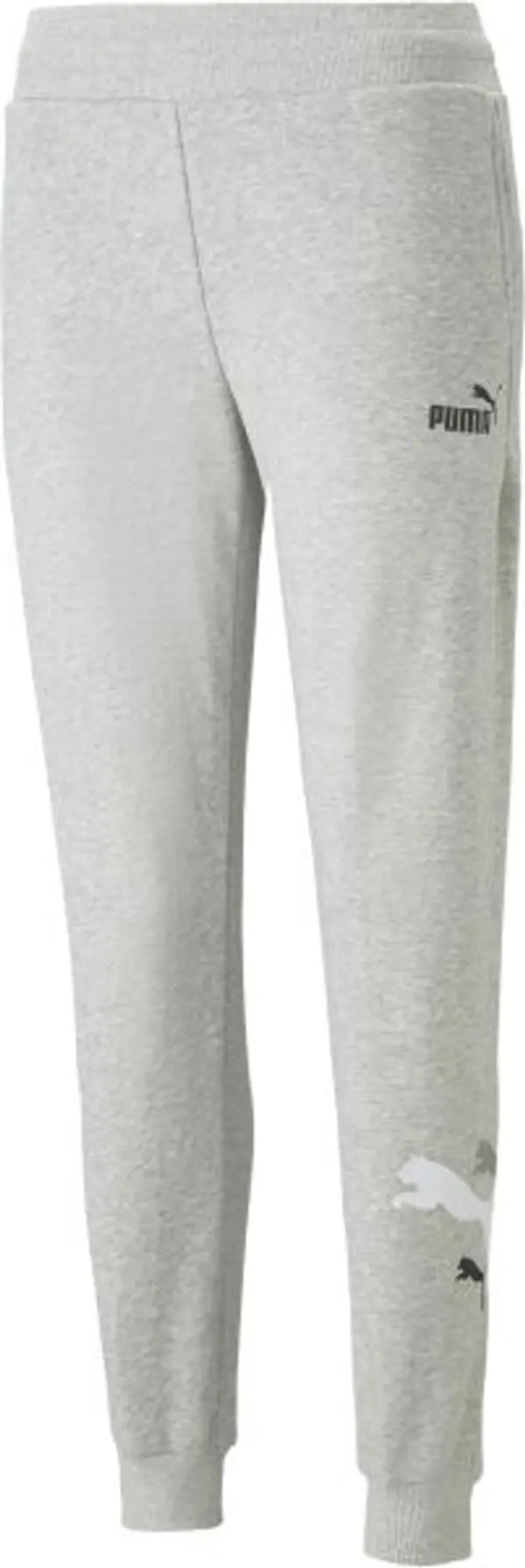 Puma Puma ESS + 2 COL LOGO PANTS FL B Дамско долнище, сиво, размер