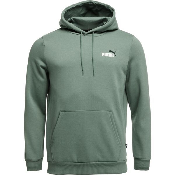 Puma Puma ESS + 2 COL SMALL LOGO HOODIE FL Мъжки суитшърт, зелено, размер