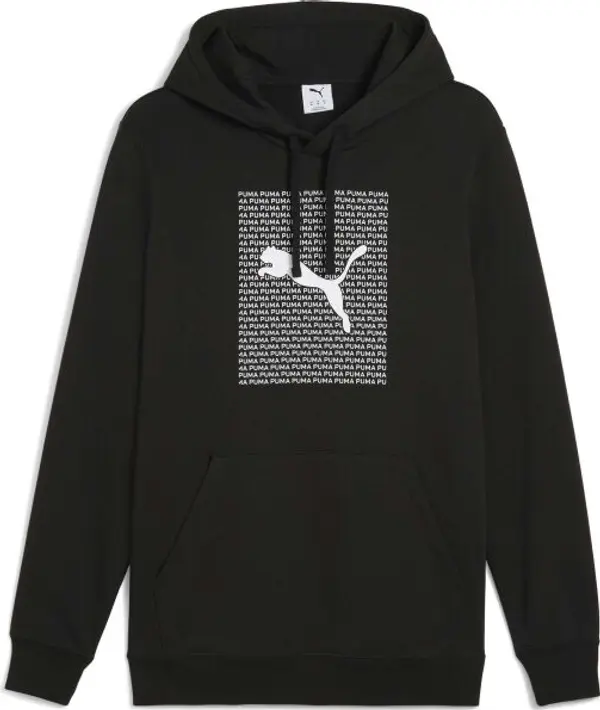 Puma Puma ESS BIG LOGO Мъжки спортен суитшърт, черно, размер