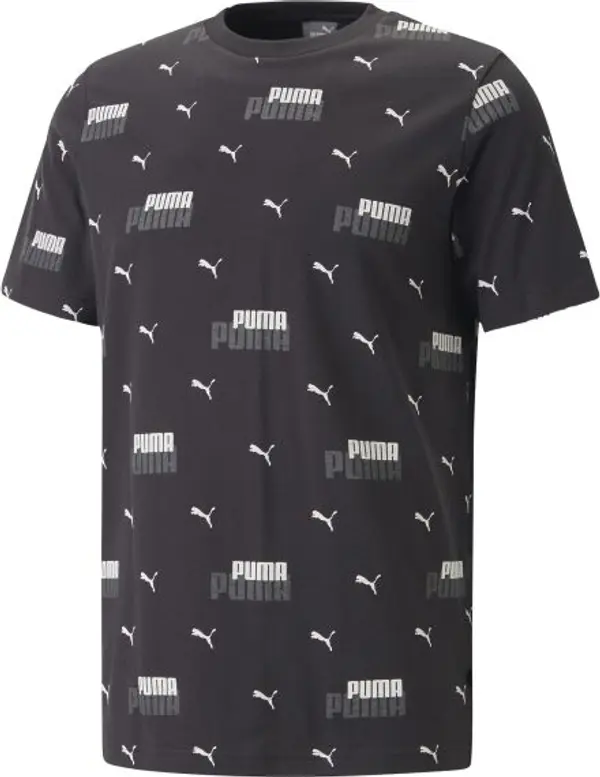 Puma Puma  ESS+ LOGO POWER AOP Мъжка тениска, черно, размер