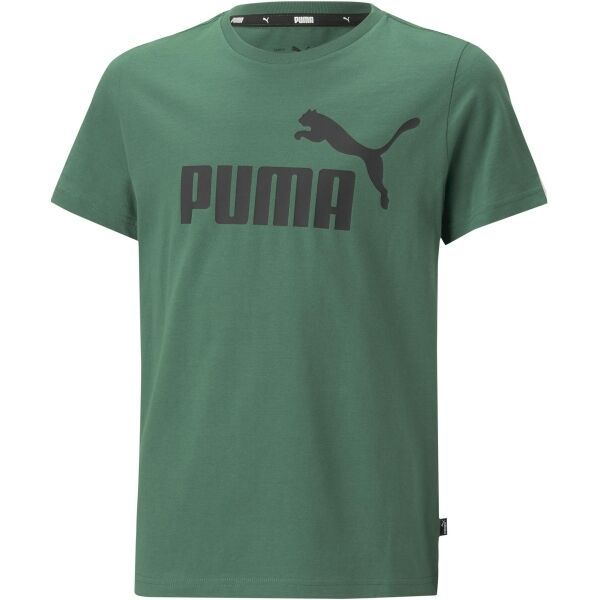 Puma Puma ESS LOGO TEE B Тениска за момчета, тъмнозелено, размер