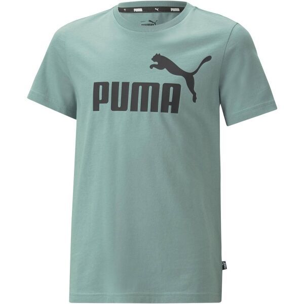 Puma Puma ESS LOGO TEE B Тениска за момчета, зелено, размер