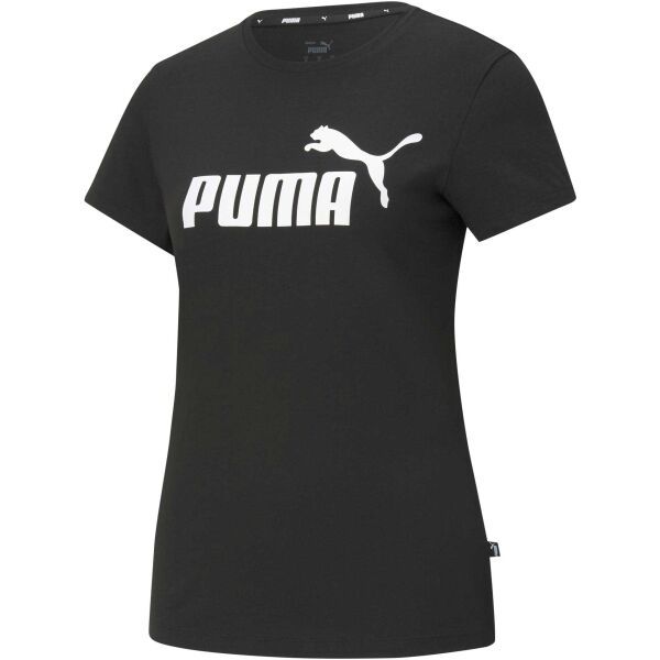 Puma Puma ESS LOGO TEE Дамска тениска, черно, размер