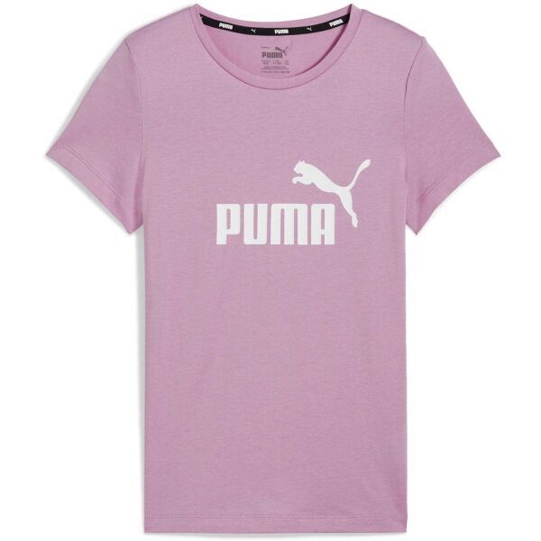 Puma Puma ESS LOGO TEE G Тениска за момичета, розово, размер