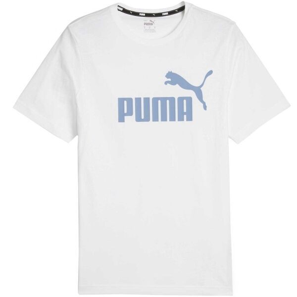 Puma Puma ESS LOGO TEE Мъжка тениска, бяло, размер