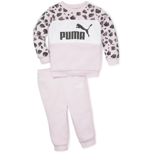 Puma Puma ESS+ MATES INFANTS JOGGER FL DESERT Детски спортен комплект, розово, размер