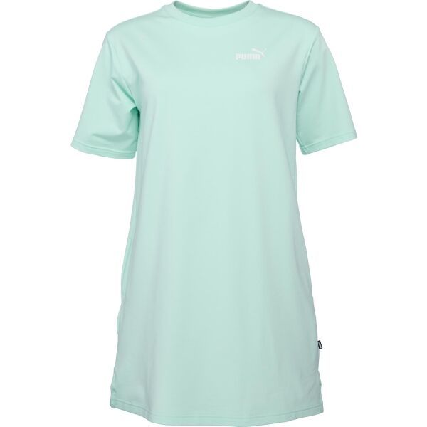 Puma Puma ESS SMALL LOGO TEE DRESS TR Дамска рокля, светло-зелено, размер