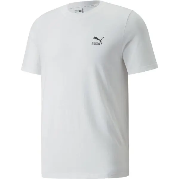 Puma Puma ESS SMALL LOGO TEE Мъжка тениска, бяло, размер