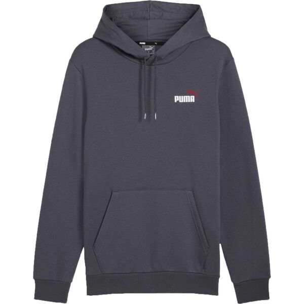 Puma Puma ESS+2 COL SMALL LOGO HOODIE FL Мъжки суитшърт, тъмносиво, размер