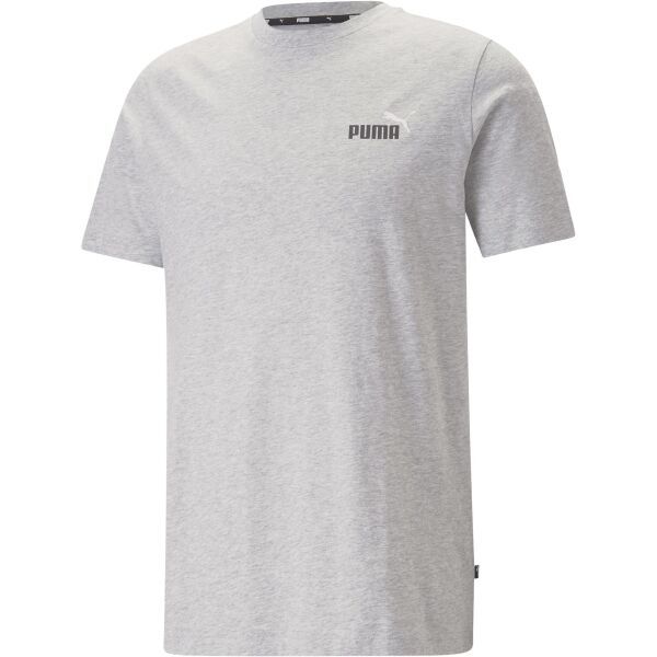 Puma Puma ESS+2 COL SMALL LOGO TEE Мъжка тениска, сиво, размер