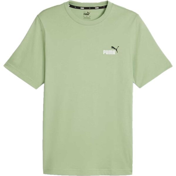 Puma Puma ESS+2 COL SMALL LOGO TEE Мъжка тениска, светло-зелено, размер