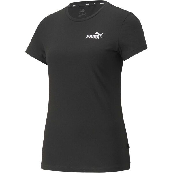 Puma Puma ESS+EMBROIDERY TEE Дамска тениска, черно, размер