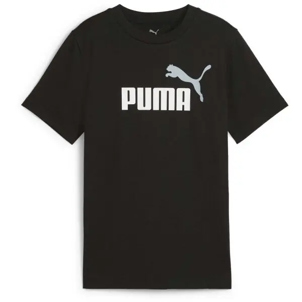 Puma Puma ESSENTIALS 2 COLOR N0.1 LOGO TEE B Тениска за момчета, черно, размер