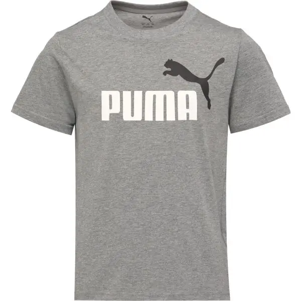 Puma Puma ESSENTIALS 2 COLOR N0.1 LOGO TEE B Тениска за момчета, сиво, размер