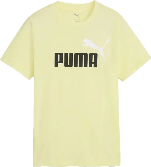 Puma Puma ESSENTIALS 2 COLOR N0.1 LOGO TEE B Тениска за момчета, светло-зелено, размер