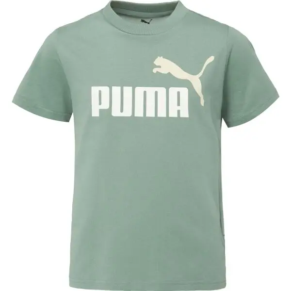 Puma Puma ESSENTIALS 2 COLOR N0.1 LOGO TEE B Тениска за момчета, зелено, размер