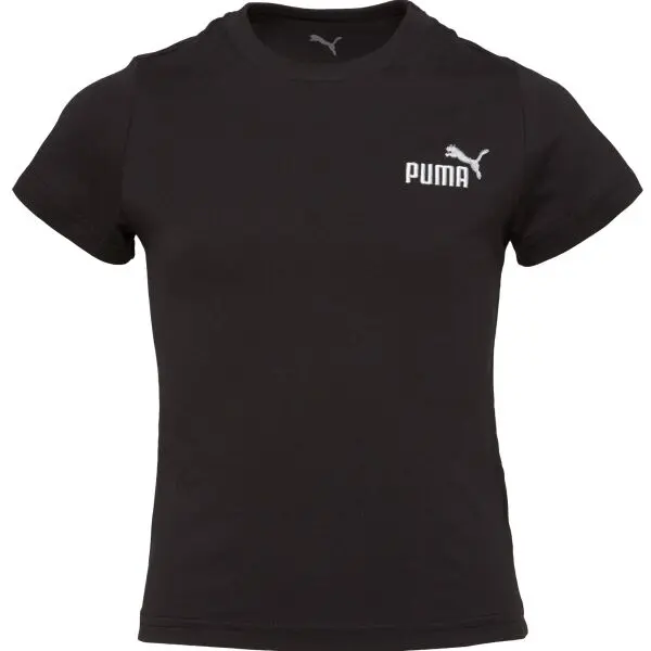 Puma Puma ESSENTIALS 2 COLOR SMALL NO.1 LOGO TEE B Тениска за момчета, черно, размер