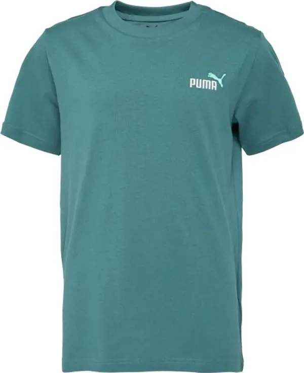 Puma Puma ESSENTIALS 2 COLOR SMALL NO.1 LOGO TEE B Тениска за момчета, зелено, размер