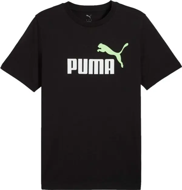 Puma Puma ESSENTIALS 2COLOR SMALL NO 1 LOGO TEE Мъжка тениска, черно, размер
