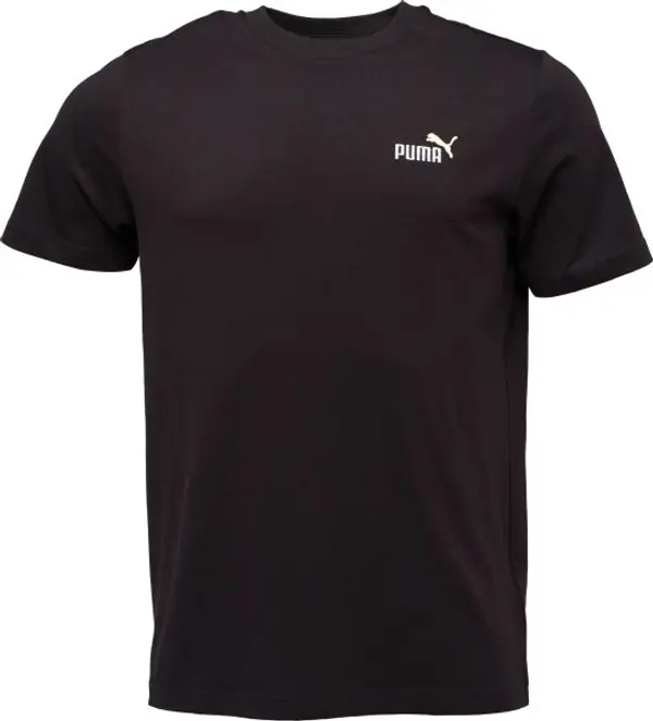 Puma Puma ESSENTIALS 2COLOR SMALL NO 1 LOGO TEE Мъжка тениска, черно, размер