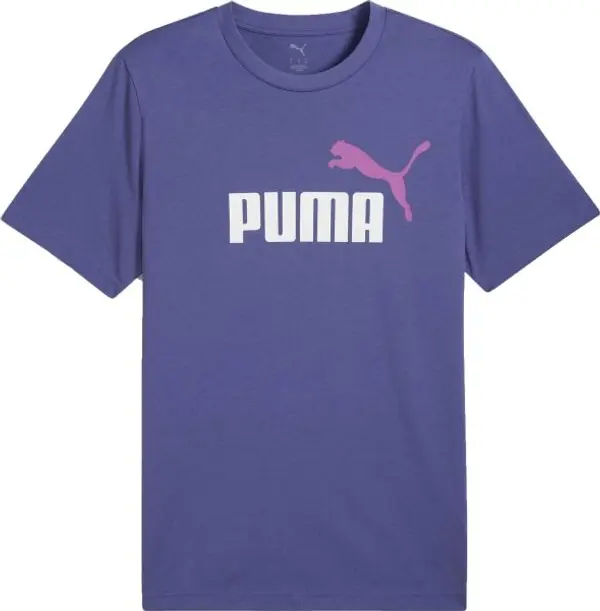 Puma Puma ESSENTIALS 2COLOR SMALL NO 1 LOGO TEE Мъжка тениска, синьо, размер
