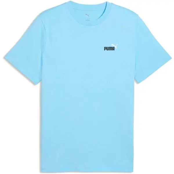 Puma Puma ESSENTIALS 2COLOR SMALL NO 1 LOGO TEE Мъжка тениска, светлосиньо, размер