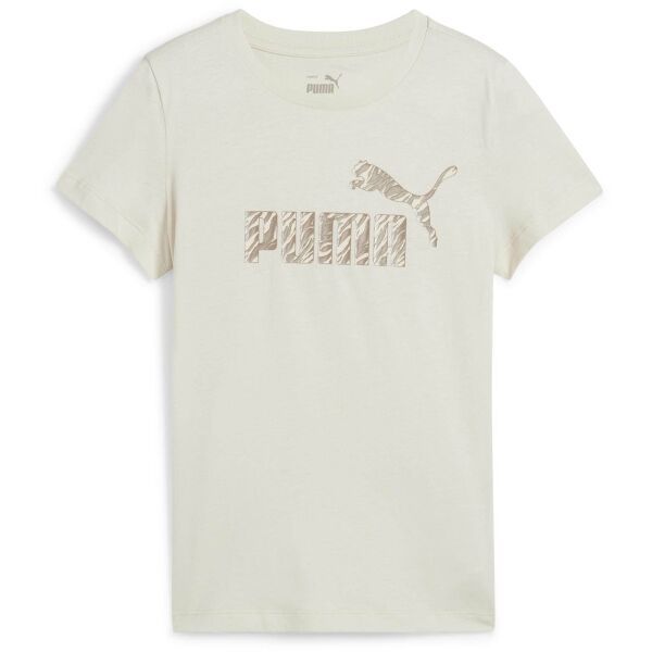 Puma Puma ESSENTIALS + ANIMAL GRAPHIC TEE Дамска тениска, бежово, размер